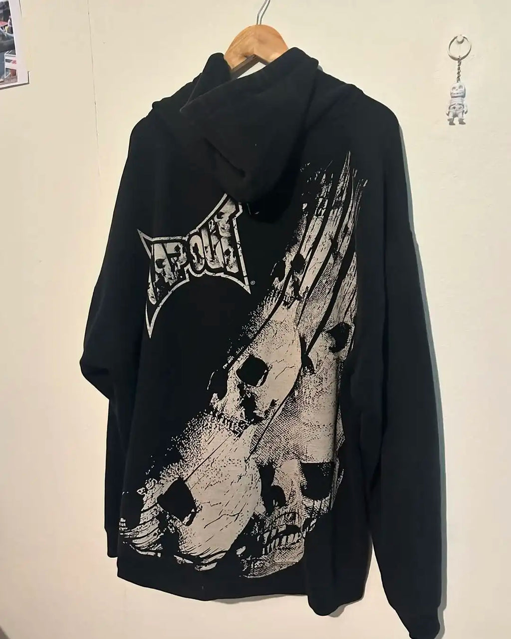 Hip Hop Element Printed Pattern Design Hooded Sweatshirt Men Long Sleeved Creative Harajuku Style Casual Hooded Sweatshirt